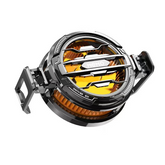 Memo CX07 Phone Cooler Cooling Fan Magnetic with Adjustable RGB Light - Frosty Phone Cooler for Gaming